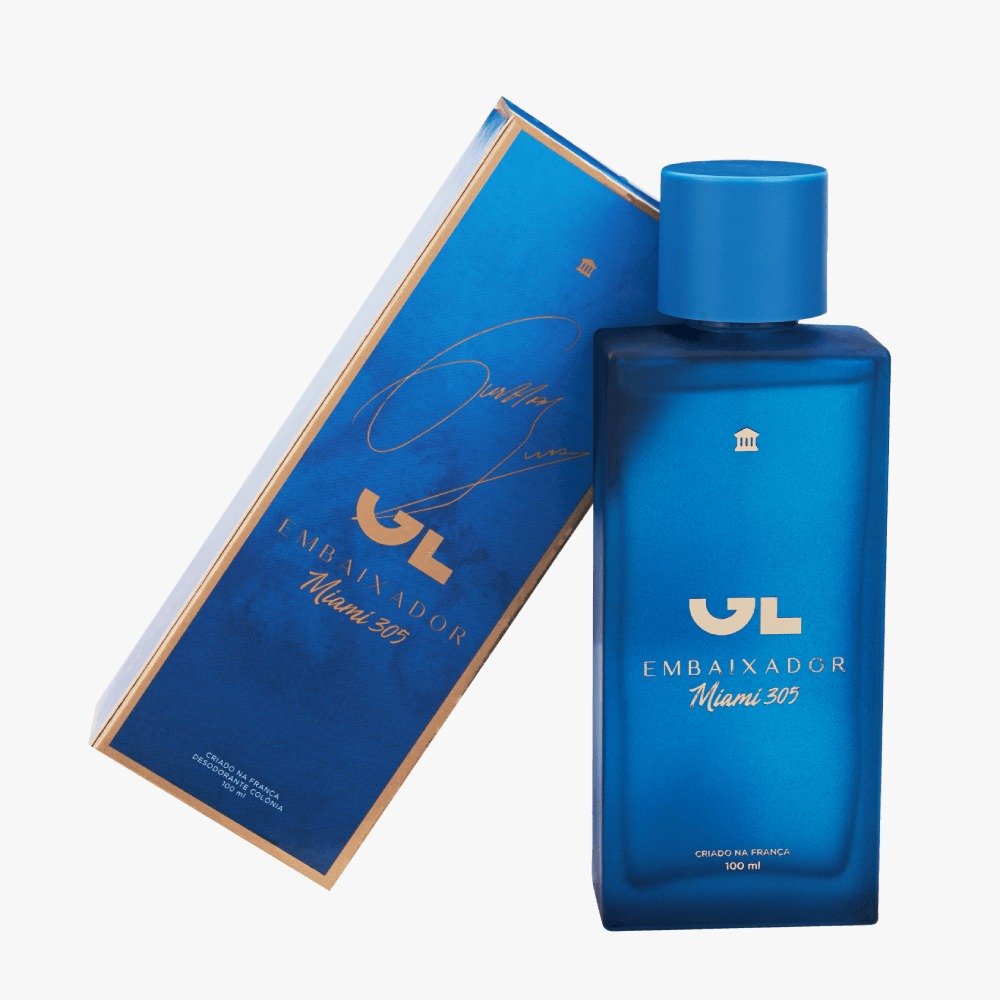 GL Embaixador Miami 305 Gusttavo Lima Deo Colônia 100ml